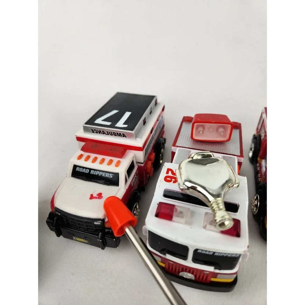 Lot TONKA Fire Trucks And Emergency Vehicles Police Car Garbage First Responders